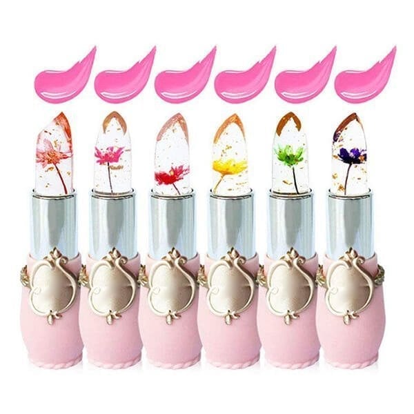 Crystal Jelly Flower Color Changing Lipstick-✨KJØP MER SPAR MER