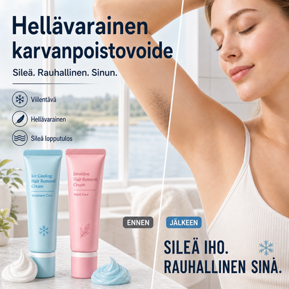 🥳KUUMA ALE 2026🥳💞YLI 50 000 MYYTY!👵❤️  Hellävarainen karvanpoistovoide