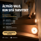 ✨ Talven pimeisiin iltoihin täydellinen apu – USB-ladattava liiketunnistinvalo ilman johtoja