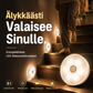 ✨ Talven pimeisiin iltoihin täydellinen apu – USB-ladattava liiketunnistinvalo ilman johtoja