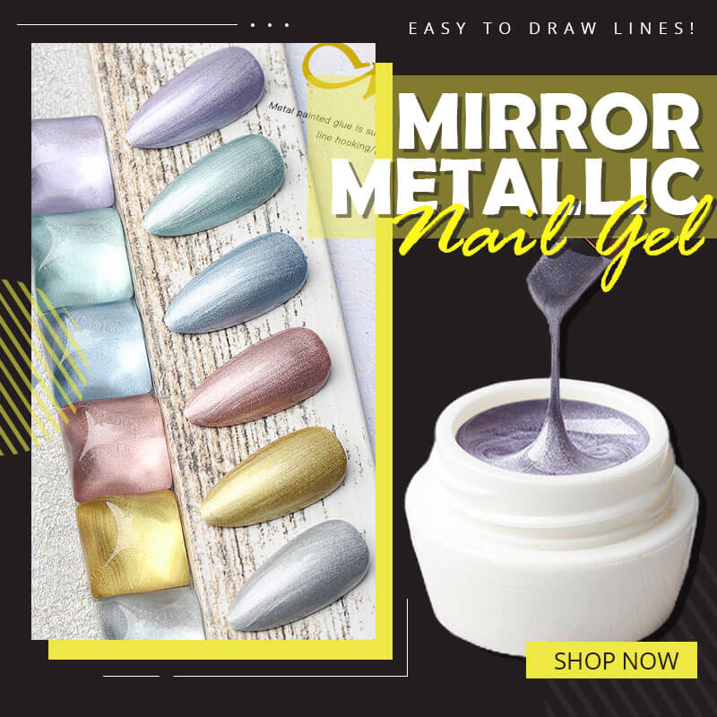 Mirror Metallic Nail Gel