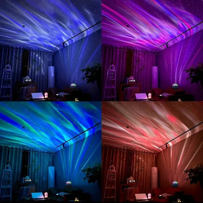 🎁Branding Day Salg 49% RABATT 💥Northern Lights and Ocean Wave Projector - GRATIS FRAKT