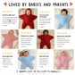 🌟👶 Vauvan pyjama viisisakaraisella tähdellä – niin söpö, että se on melkein epäreilua!