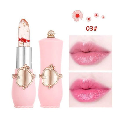 Crystal Jelly Flower Color Changing Lipstick-✨KJØP MER SPAR MER