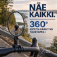 ⏳Rajoitetun ajan -50%⏰360 astetta kääntyvä taustapeili🚴‍♂️🔎
