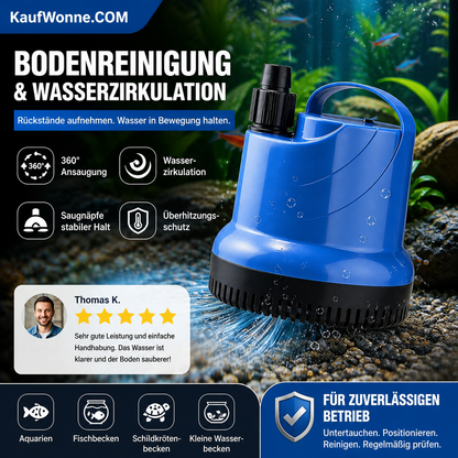 🐠 Pohjaimusovitin akvaarion suodatinpumppuun