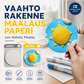 🎄✨3D-taidepaperia | Piirrä – Lisää vettä – Täytä – Luovaa hauskaa kaikenikäisille🎁