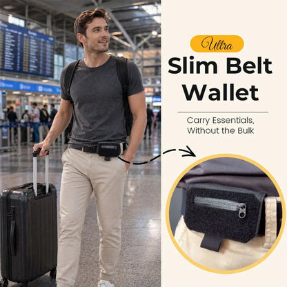 💳 50% ALE NYT!🛡️ Ohut vyölompakko – Ei vie paljon tilaa ja on huomaamaton – Täydellinen matkoille ja päivittäiseen käyttöön ✈️.