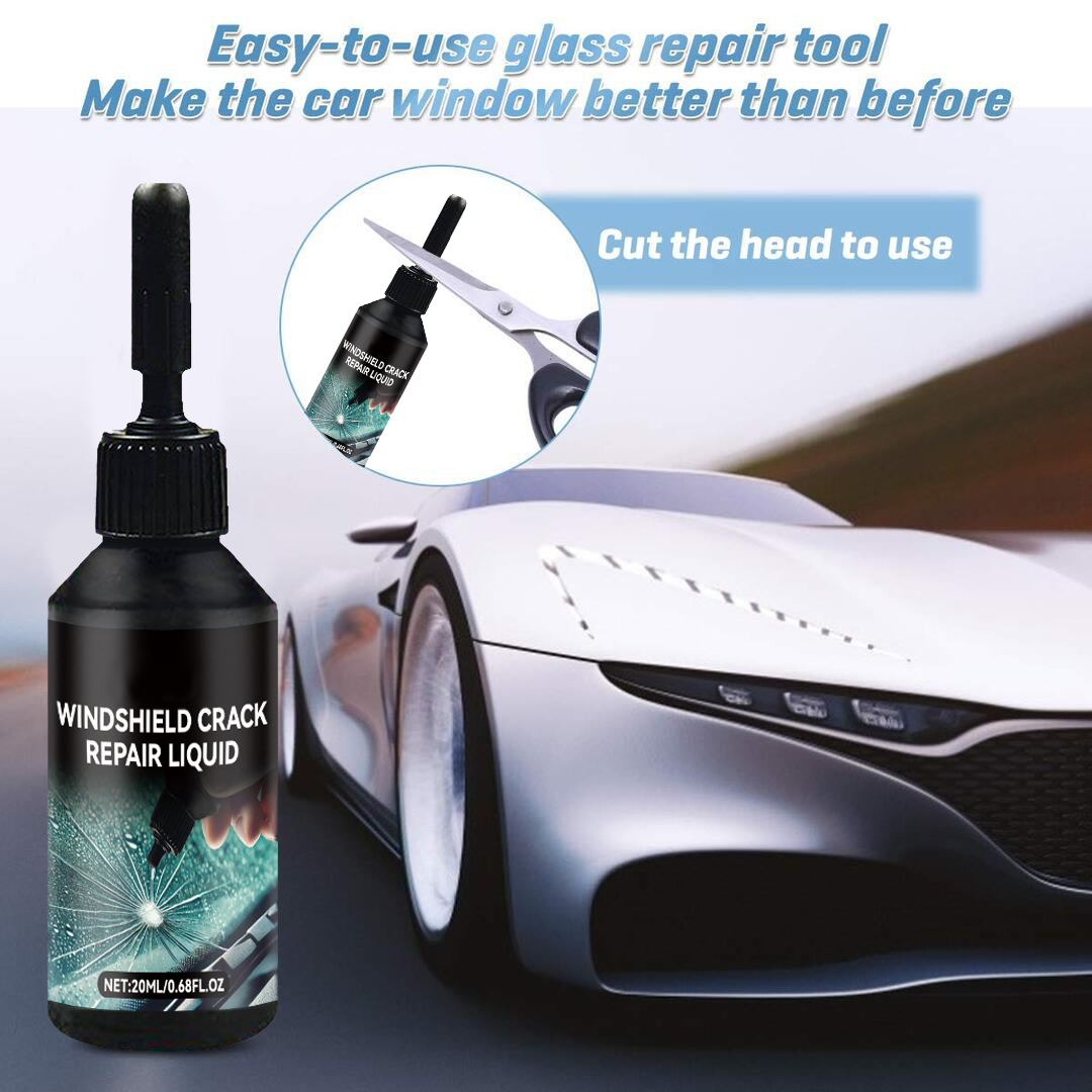 🔥BUY 1 GET 1 FREE🔥2024 New Car Windshield Crack Repair Fluid