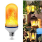 🔥 LED-Flammenlampe mit realistischem Flammeneffekt – warmes Licht, ideal für Dekoration & Atmosphäre