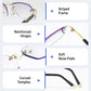 👓 50% ALENNUS NYT! 💙 Siniset valoa estävät lasit – vähentävät silmien rasitusta, tyylikkäät kehykset ja kevyet koko päivän ajan 🖥️✨