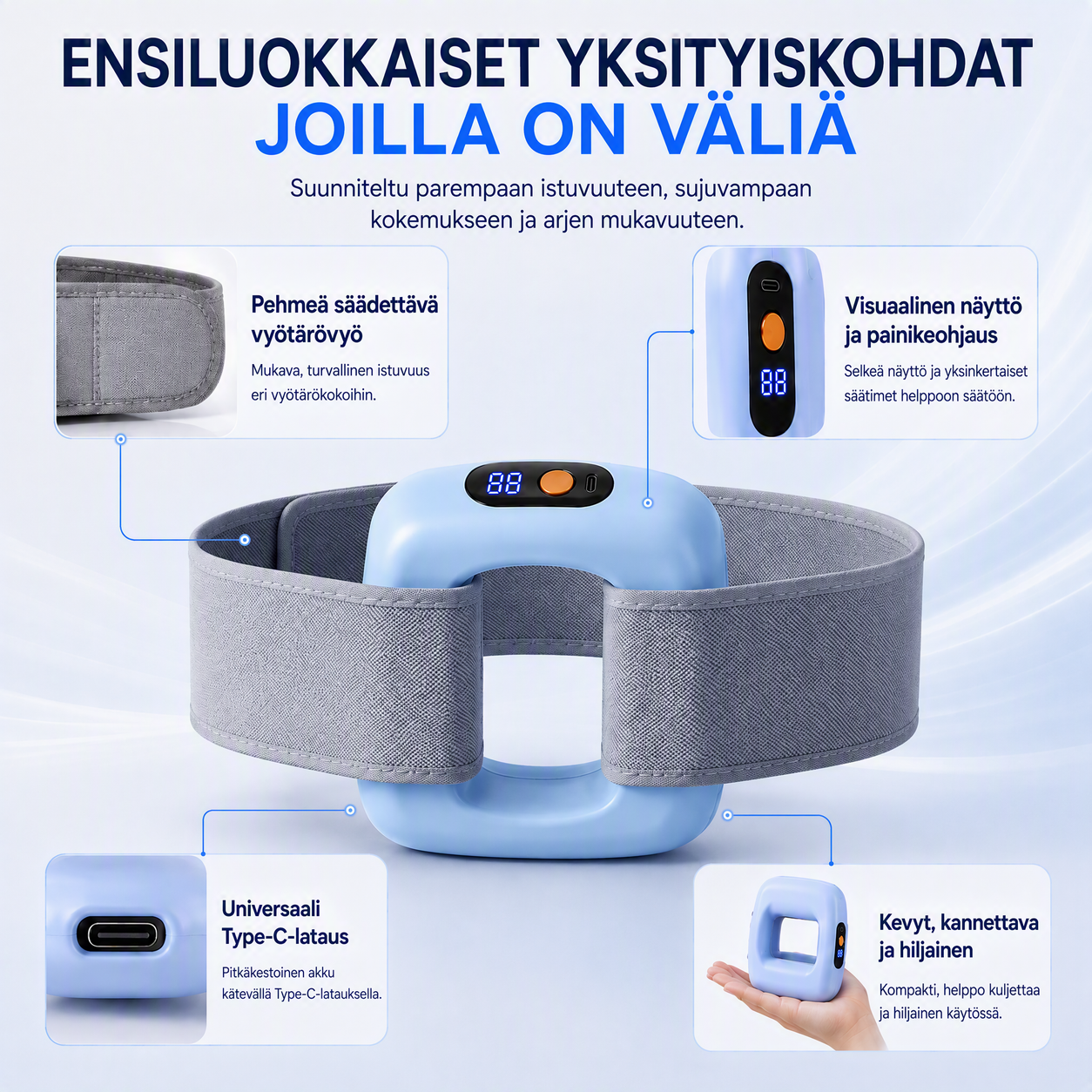 🏆Monitoiminen fascia-rengas koko keholle🌿👑
