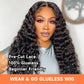 Deep Wave Pre-Cut 5X5 HD pitsiperuukit Wear And Go -liimattomat peruukit aloittelijoille