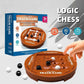 ♟️🌀Logic Chess Track -pelisarja, täydellinen 2-4 pelaajalle, joka tarjoaa hauskaa koko perheen peliiltaviihdettä✨💫