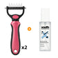 ⏰🔥LIMITED TIME 50% OFF! 🐾 Professional Deshedding Tool for Dogs & Cats – Gentle, Efficient & Fur-Free Home ✨💖