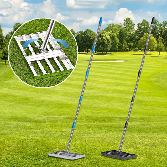 🌿 Ammattimainen nurmikon tasoitusrauta puutarhaan ja golfkentälle