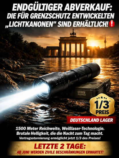 🔥 ”Tongtianpao” – erittäin kirkas valkoisen laserin zoomaava taskulamppu