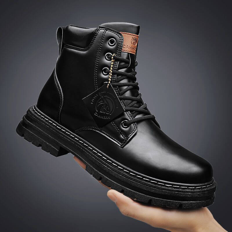 [perfect gift] Men's Classic Vintage Motorcycle Boots