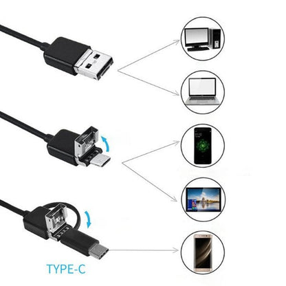 USB-endoskop (universal på tvers av alle plattformer)