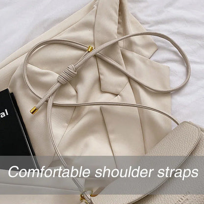 High-end mote crossbody-veske for kvinner med elefantanheng