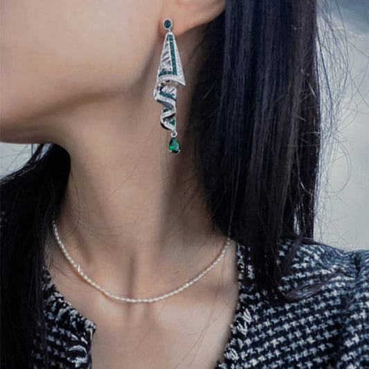 🔥Viimeisen päivän alennus 50%🔥Vintage Satin Stud korvakorut