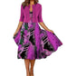 👗 50 % ALE! 🌿 Elegantti ja kapea kaksiosainen mekko naisille – Yhteensopiva yläosa ja hame, hoikentava leikkaus ja tyylikäs ilme ✨