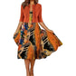 👗 50 % ALE! 🌿 Elegantti ja kapea kaksiosainen mekko naisille – Yhteensopiva yläosa ja hame, hoikentava leikkaus ja tyylikäs ilme ✨