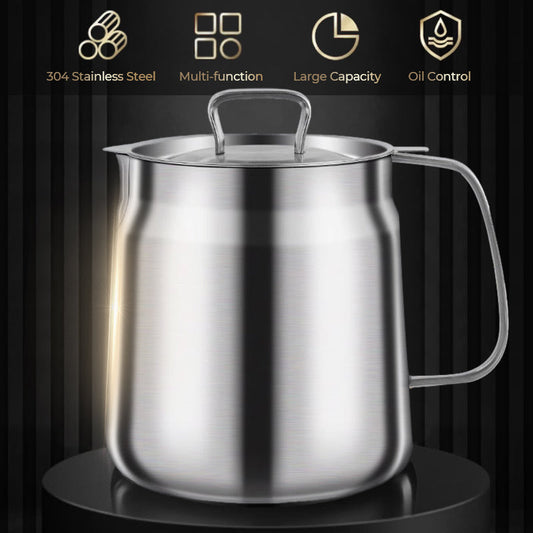 🔥304 ruostumattomasta teräksestä valmistettu suurikapasiteettinen monitoiminen öljynsuodatinsäiliö.