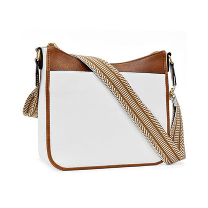 Allsidig crossbody-veske i skinn for kvinner