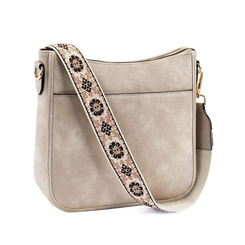 Allsidig crossbody-veske i skinn for kvinner