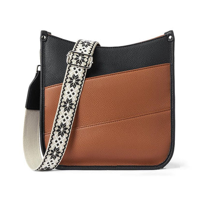 Allsidig crossbody-veske i skinn for kvinner