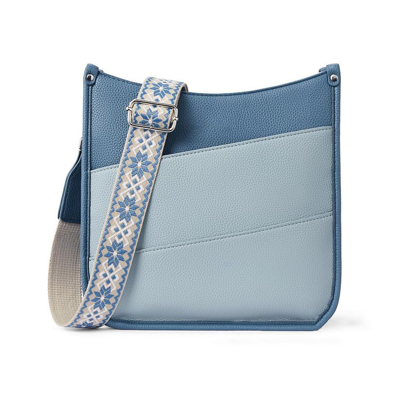 Allsidig crossbody-veske i skinn for kvinner