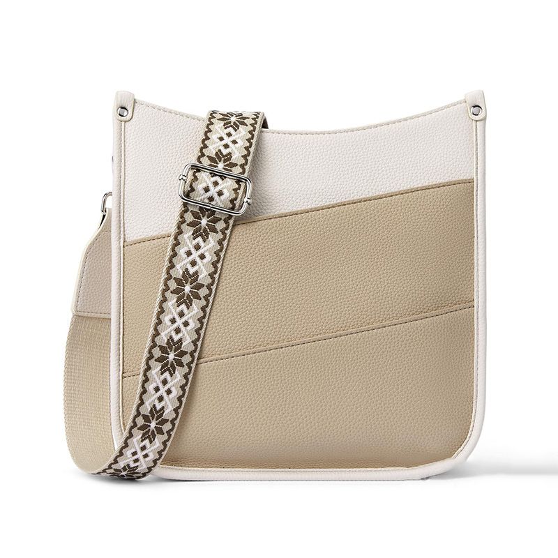 Allsidig crossbody-veske i skinn for kvinner