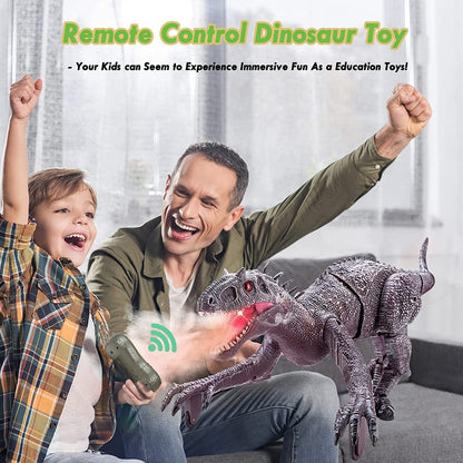 Vuoden 2026 parhaat lastenlahjat💝Realistinen kauko-ohjattava dinosaurus (ilmainen toimitus)