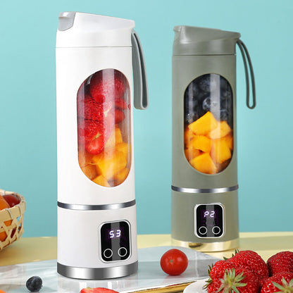 🔥🔥Digitaalinen monitoiminen mehusekoitin - älykäs LED-näyttö, ruokavalioystävällinen, vuotamaton muotoilu smoothieille, nestemäisille ruokavalioille, pirtelöille ja vauvanruokille