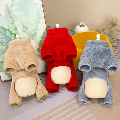 🐶Talvikoirien haalari, jossa vetoketju takana