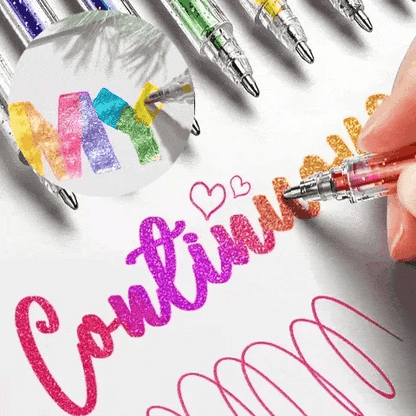 🎁Viimeisen päivän tarjous 50% alennus✨Glitter-geelikynien setti