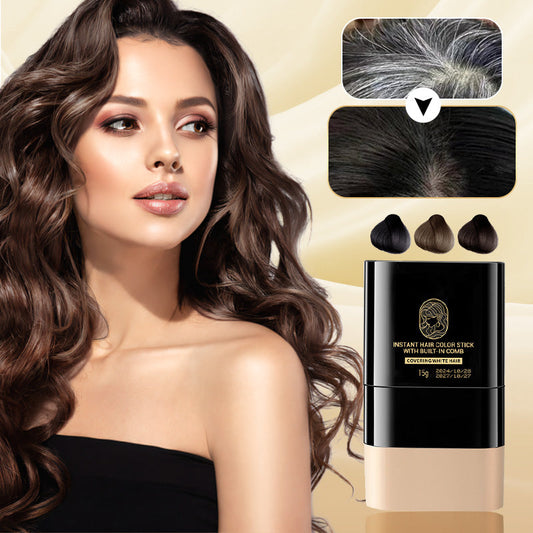 🔥Instant Hair Color Stick sisäänrakennettu kampa - Unisex