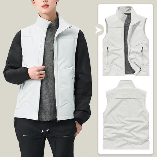 Miesten mukava pikakuivausliivi taskuilla