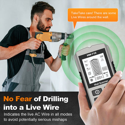 🔥💯Monitoiminen Käsikäyttöinen Metalli- ja Seinäanturi