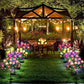 ⏳Rajoitetun ajan 50 % alennus⏰Simulation Azalea Flower Ground Stake Solar Light💐💡