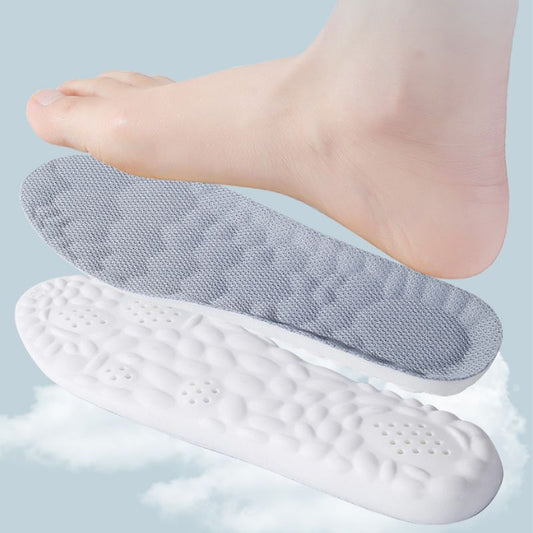👟 50 % ALENNUS 💥 Erittäin joustavat ja hengittävät urheilupohjalliset – Dynaaminen iskunvaimennus, hikoilua estävät – Täydelliset juoksuun, vaellukseen tai seisomatyöhön – helpottavat jalkojen oloa koko päivän ajan 🏃‍♂️