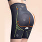 Hoch taillierte Bildhauerei-Shorts von Frauen