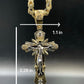Halskette mit Jesus-Kreuz-Anhänger