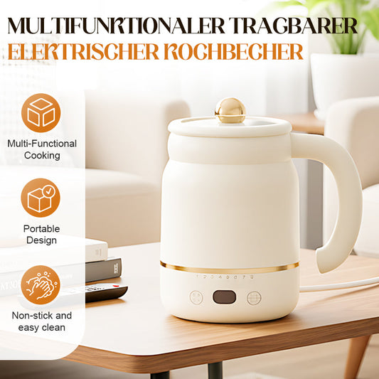 ☕Kannettava sähköinen keittomuki – 3-in-1 monitoiminen, nopea lämmitys ja automaattinen lämpimänäpito📦🍜.