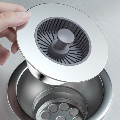 🔥Pop-Up-pesualtaan tyhjennysventtiili suodattimella