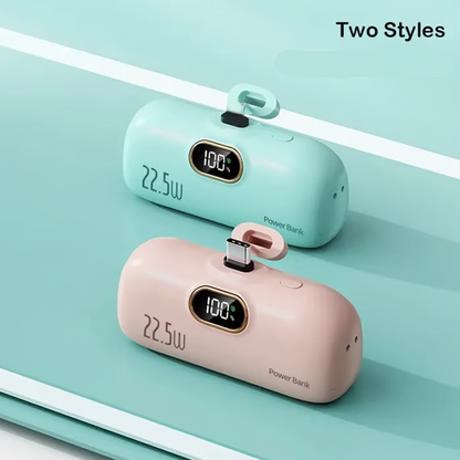 🔋 Uusia tuotteita rajoitetun ajan tarjous ✨ 5000mAh Mini kannettava puhelin Power Bank