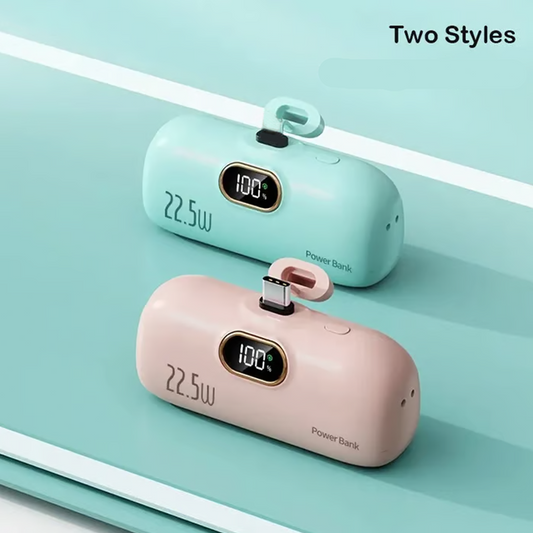 🔋 Uusia tuotteita rajoitetun ajan tarjous ✨ 5000mAh Mini kannettava puhelin Power Bank