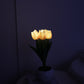 🔥LED-tulppaani-yövalo-kukkainen pöytävalaisin🌷✨