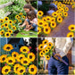 🌻50 % ALENNUS! ☀️ Vedenpitävät auringonkukka-aurinkolamput – Realistiset terälehdet, suojausluokka IP65 ja automaattinen syttyminen 8–12 tunnin kuluttua ☀️🌻
